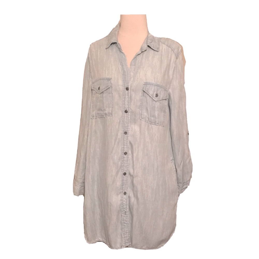 Philosophy Chambray Shirt Dress Size Large